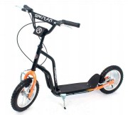 Kolobežka SPARTAN PREMIUM čierno-oranžová